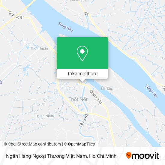 Ngân Hàng Ngoại Thương Việt Nam map
