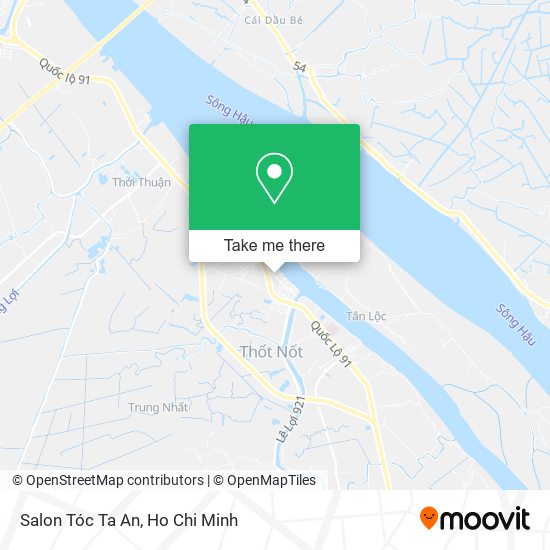 Salon Tóc Ta An map