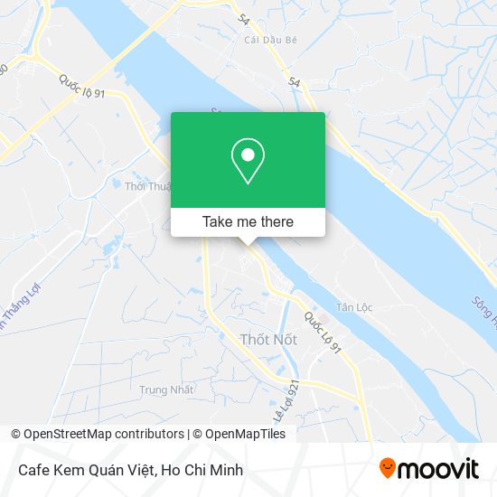 Cafe Kem Quán Việt map