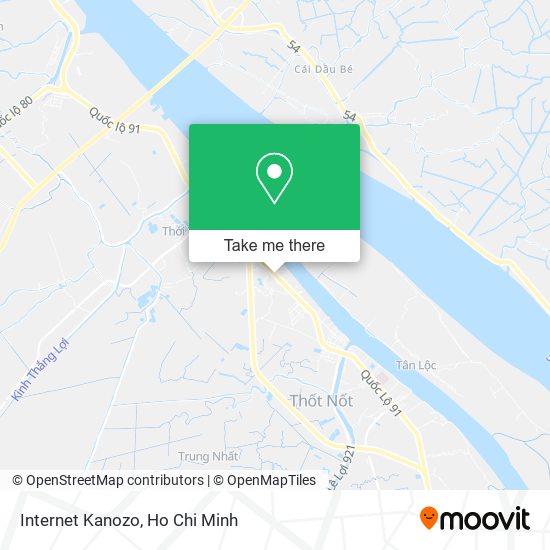 Internet Kanozo map