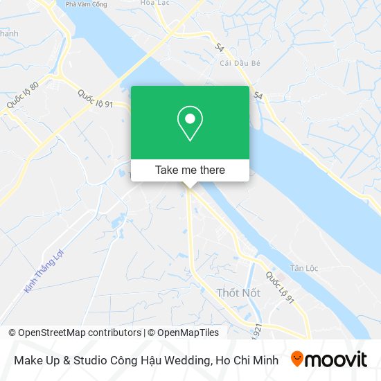 Make Up & Studio Công Hậu Wedding map