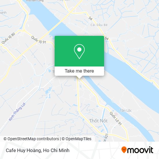 Cafe Huy Hoàng map