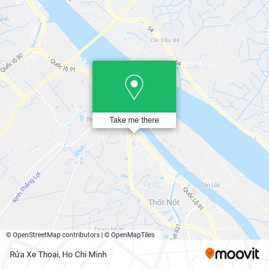 Rửa Xe Thoại map