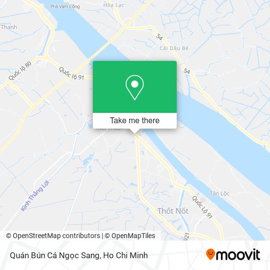 Quán Bún Cá Ngọc Sang map