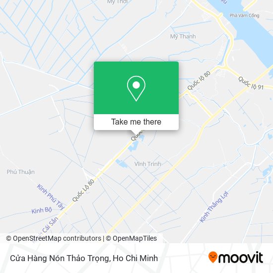 Cửa Hàng Nón Thảo Trọng map