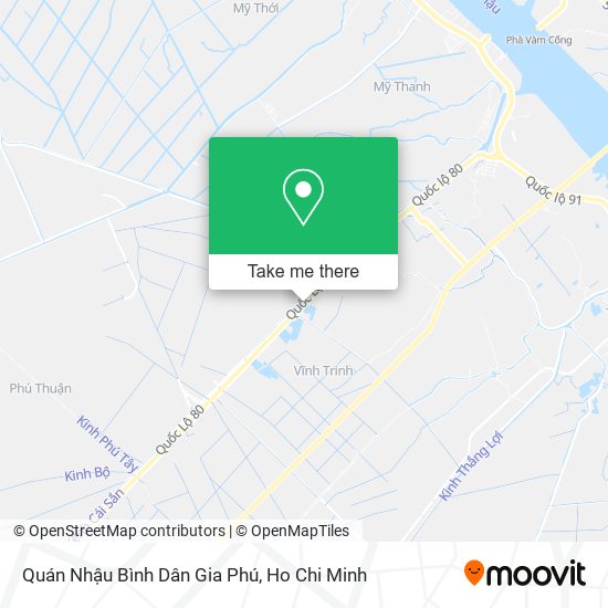 Quán Nhậu Bình Dân Gia Phú map