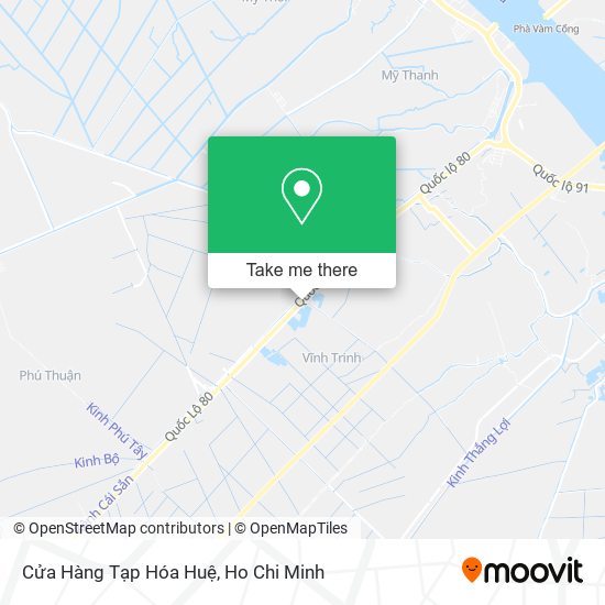 Cửa Hàng Tạp Hóa Huệ map