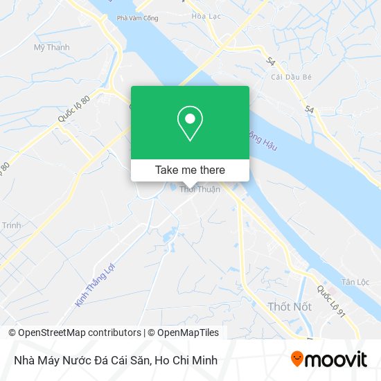 Nhà Máy Nước Đá Cái Săn map