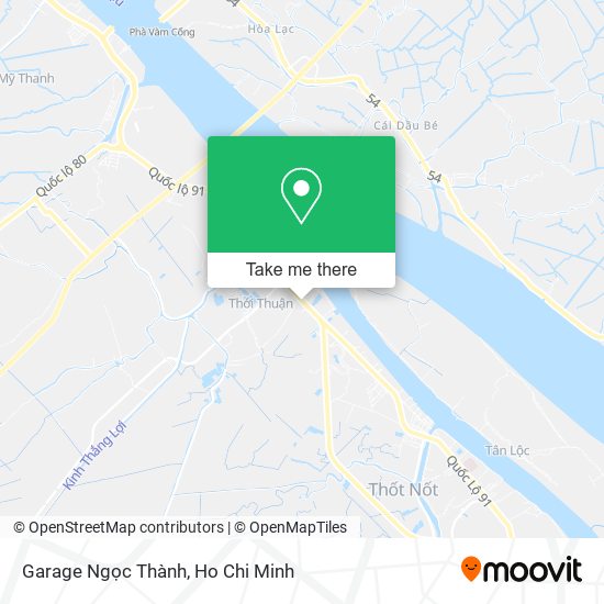 Garage Ngọc Thành map