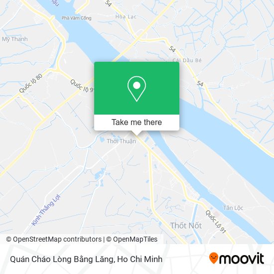 Quán Cháo Lòng Bằng Lăng map