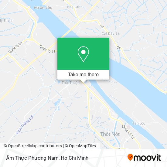 Ẩm Thực Phương Nam map