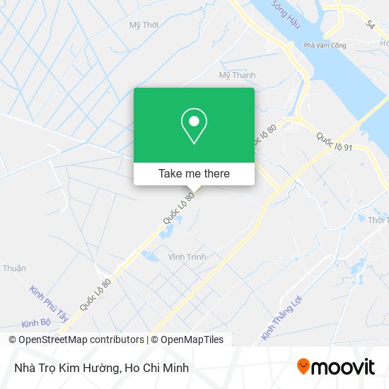 Nhà Trọ Kim Hường map