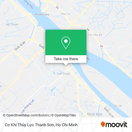 Cơ Khí Thủy Lực Thanh Sơn map