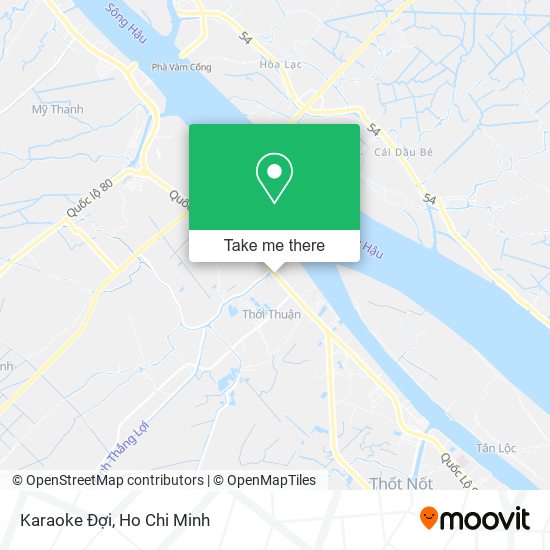 Karaoke Đợi map