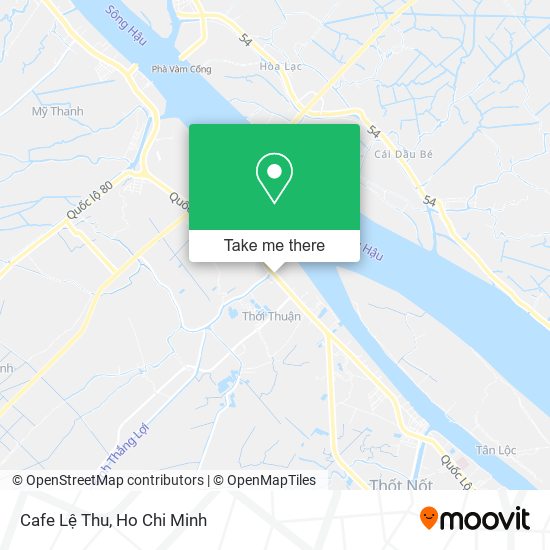 Cafe Lệ Thu map
