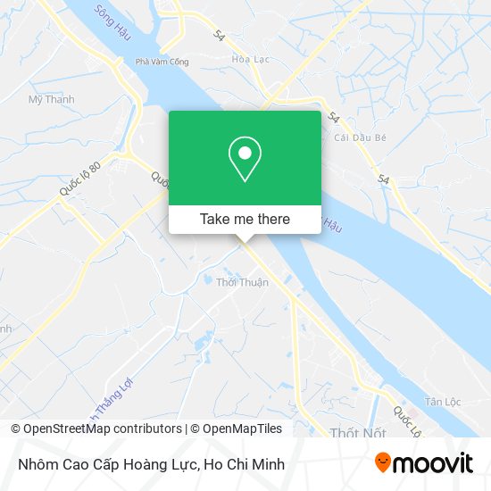 Nhôm Cao Cấp Hoàng Lực map