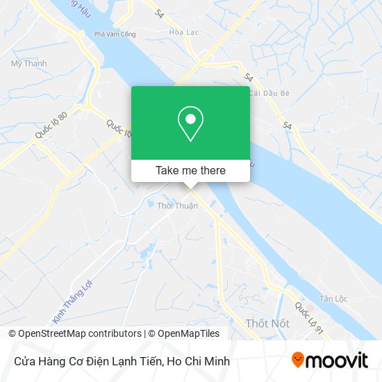 Cửa Hàng Cơ Điện Lạnh Tiến map