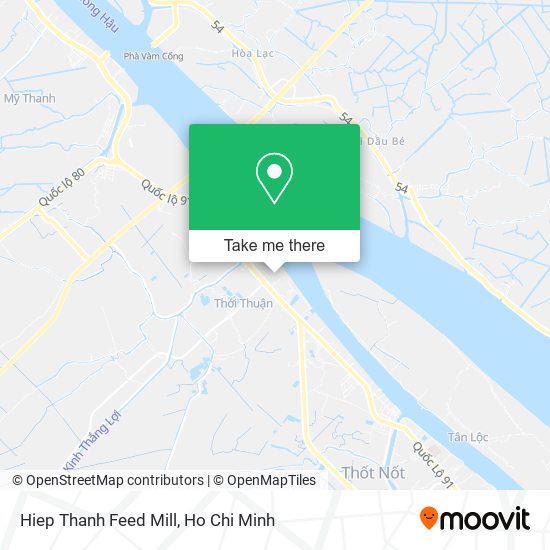 Hiep Thanh Feed Mill map