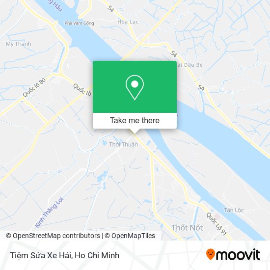 Tiệm Sửa Xe Hải map