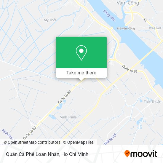 Quán Cà Phê Loan Nhàn map