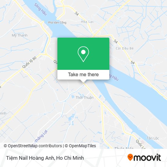 Tiệm Nail Hoàng Anh map
