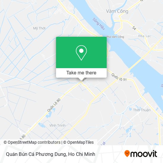 Quán Bún Cá Phương Dung map