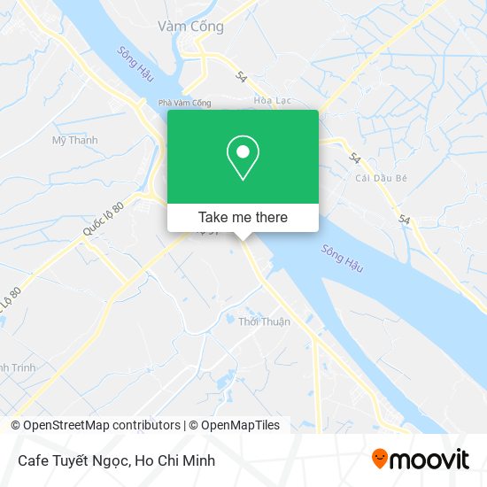 Cafe Tuyết Ngọc map