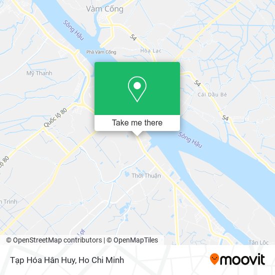 Tạp Hóa Hân Huy map