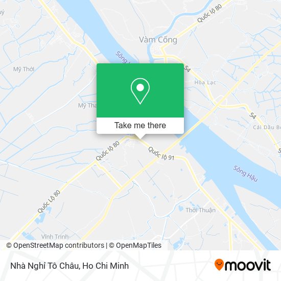 Nhà Nghỉ Tô Châu map