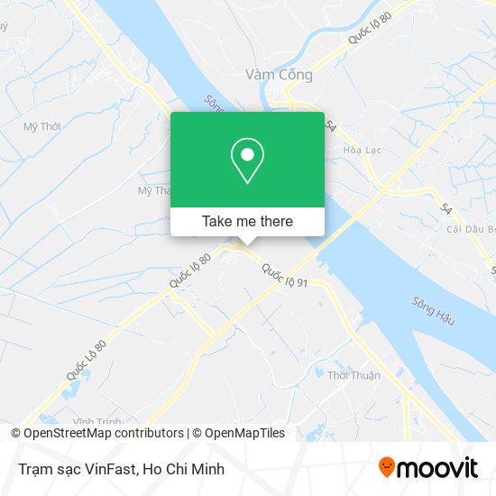 Trạm sạc VinFast map