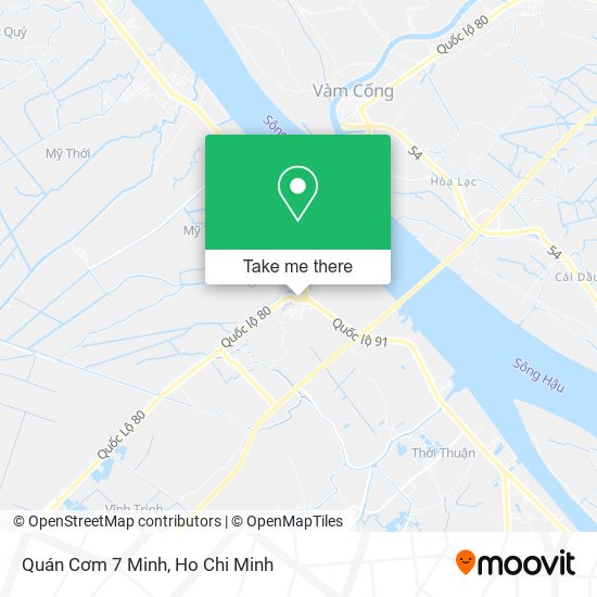 Quán Cơm 7 Minh map