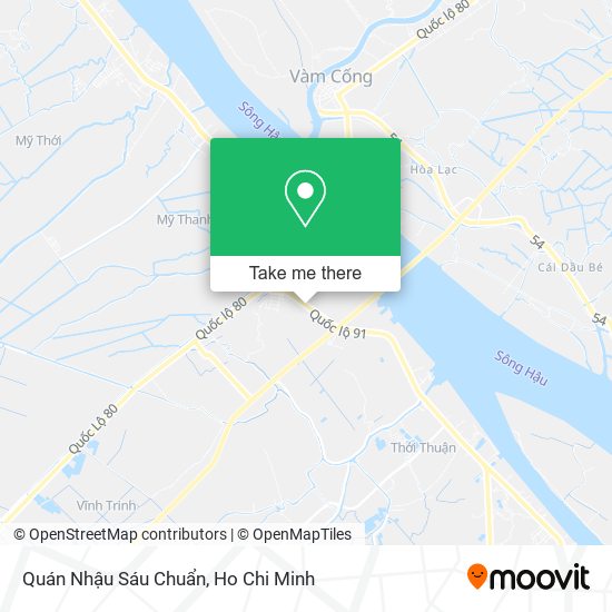 Quán Nhậu Sáu Chuẩn map