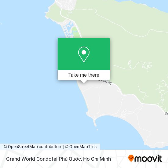 Grand World Condotel Phú Quốc map