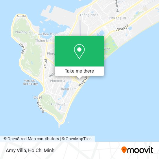Amy Villa map