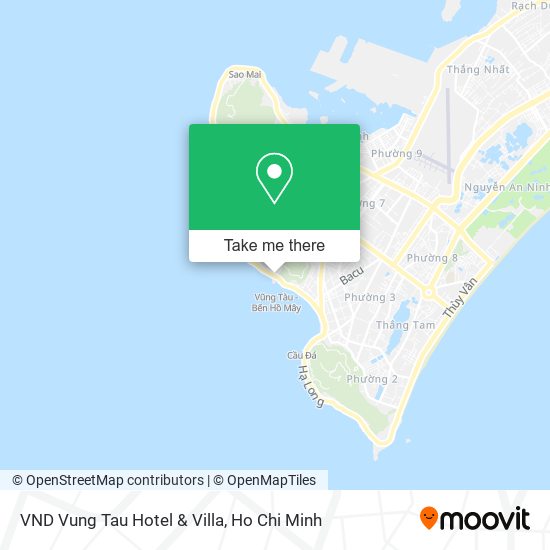VND Vung Tau Hotel & Villa map