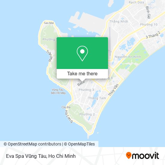 Eva Spa Vũng Tàu map