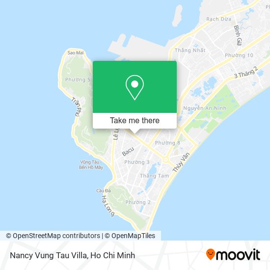 Nancy Vung Tau Villa map