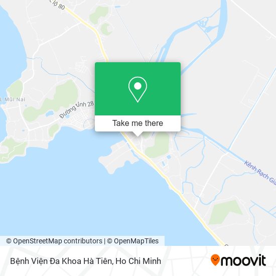 Bệnh Viện Đa Khoa Hà Tiên map