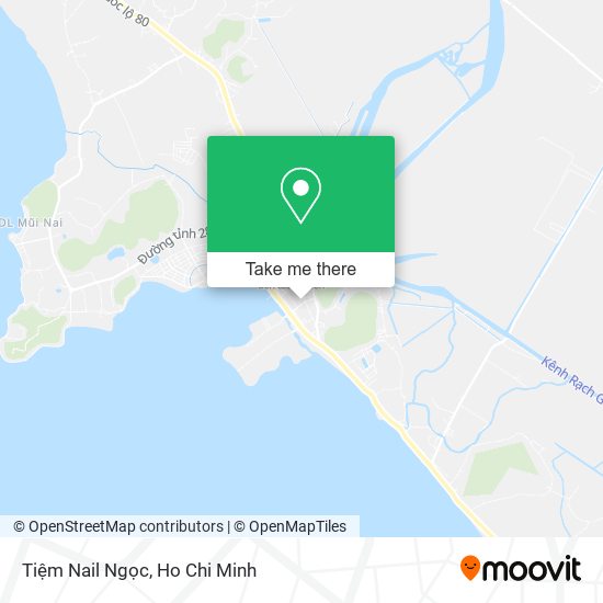 Tiệm Nail Ngọc map