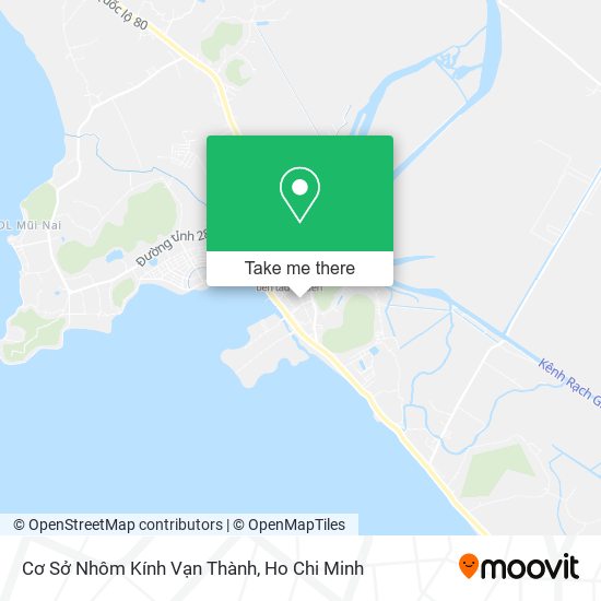 Cơ Sở Nhôm Kính Vạn Thành map