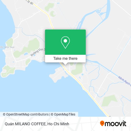 Quán MILANO COFFEE map