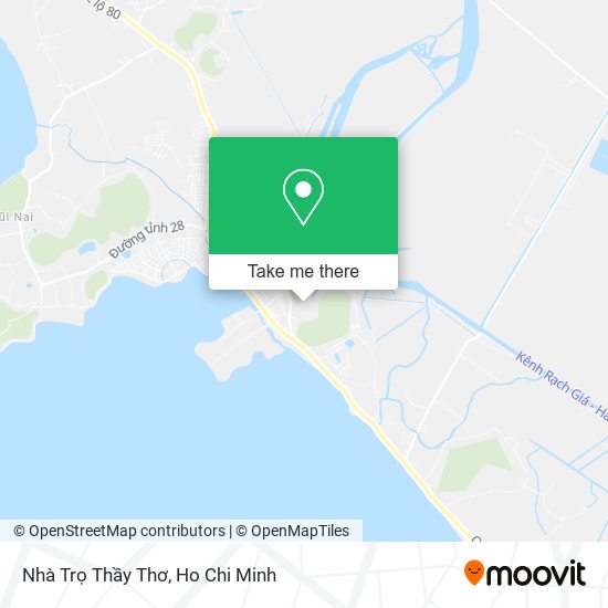 Nhà Trọ Thầy Thơ map