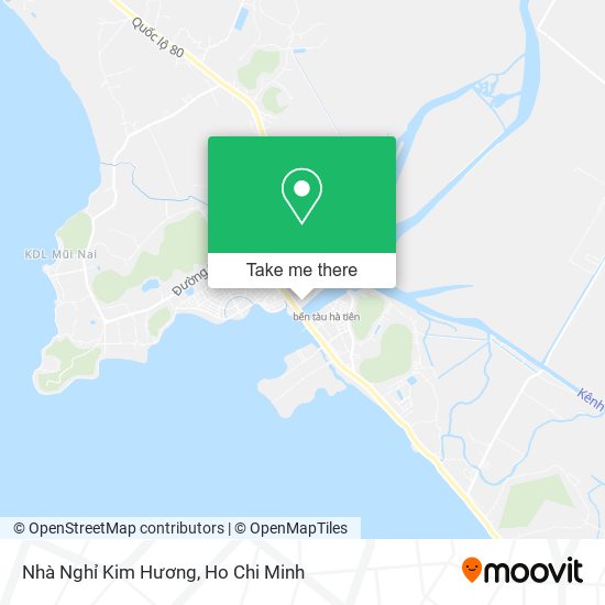 Nhà Nghỉ Kim Hương map