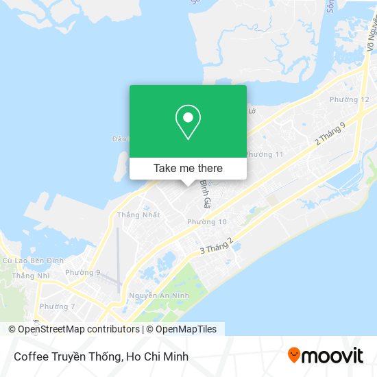 Coffee Truyền Thống map