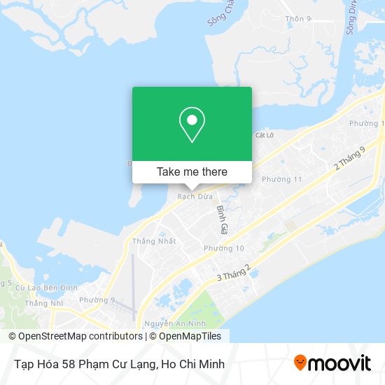 Tạp Hóa 58 Phạm Cư Lạng map