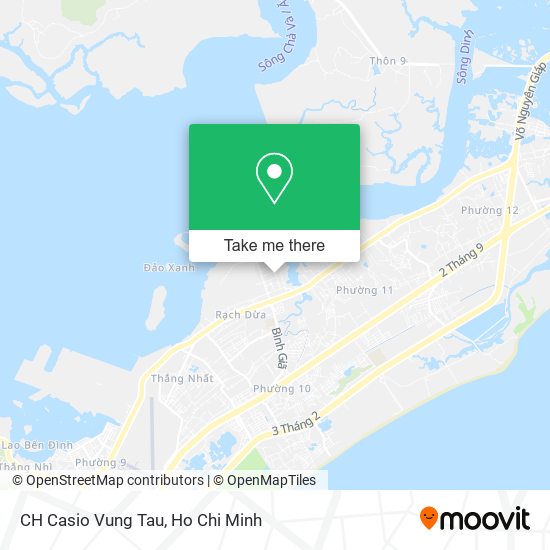 CH Casio Vung Tau map