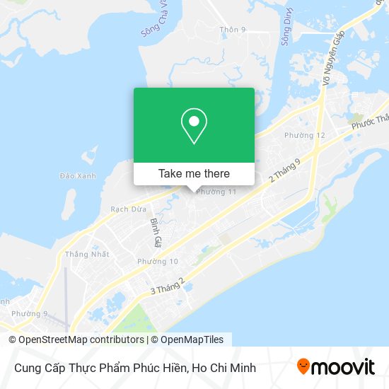 Cung Cấp Thực Phẩm Phúc Hiền map
