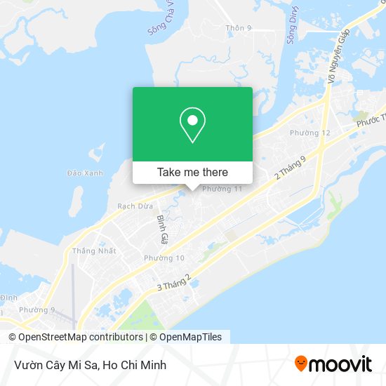 Vườn Cây Mi Sa map
