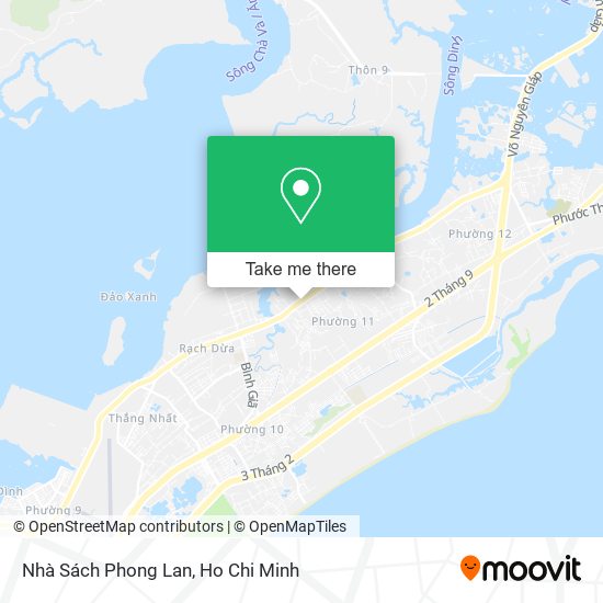 Nhà Sách Phong Lan map