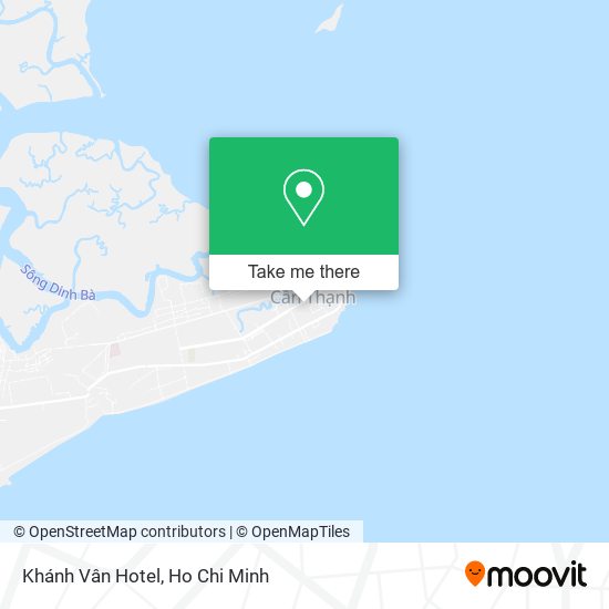 Khánh Vân Hotel map
